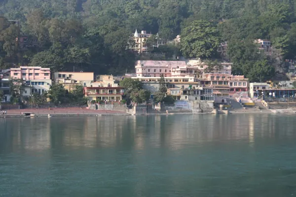 Sivananda Ashram on the banks of the Ganga, Rishikesh