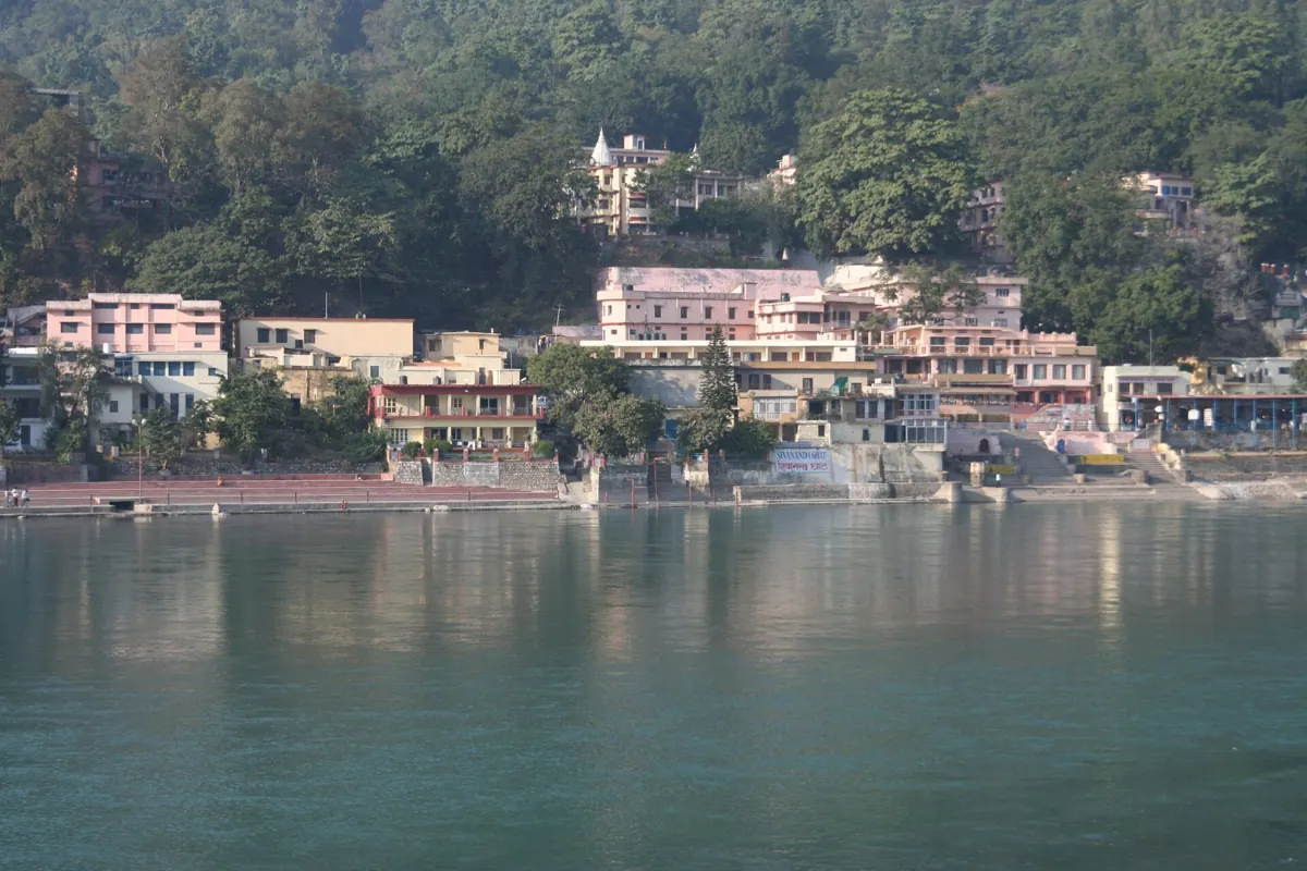 Sivananda Ashram on the banks of the Ganga, Rishikesh