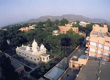 Aerial view of the Ramakrishna Mission Sevashrama, Kankhal
